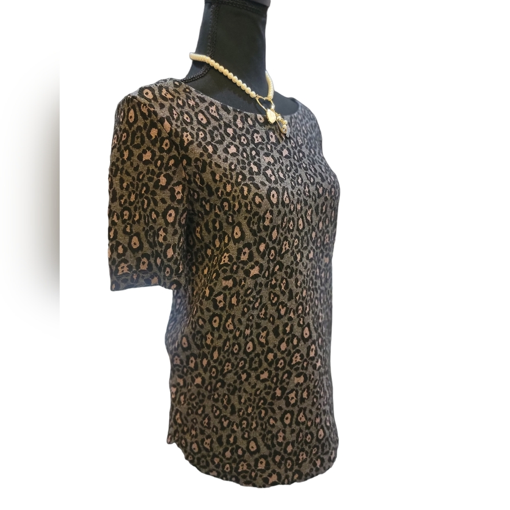 Leopard Print Blouse - image 2